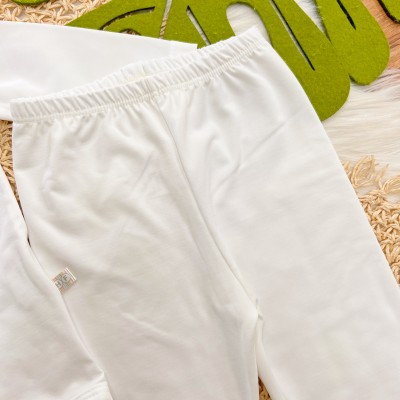 Conj. Body Manga Longa e Calça em Malha Térmica Thermo Dry - Branco